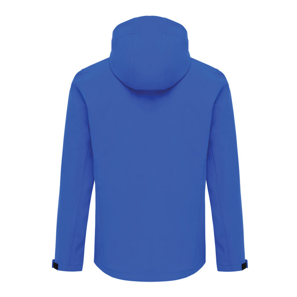 Iqoniq Makalu moška soft shell jakna 5000 mm, 300 g/m² - Kraljeva modra / 3XL