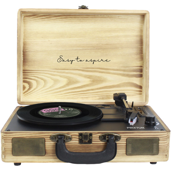 Prixton VC400 vinyl MP3 player - Wood