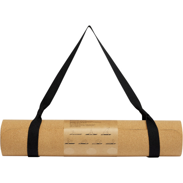 Trikona kork yogamåtte