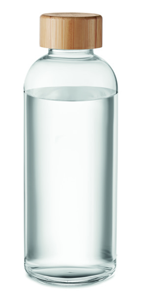 Garrafa 650ml, tampa de bambu Frisian