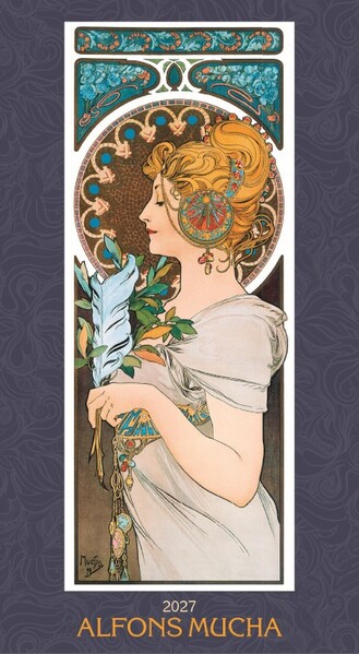 Nástenný Kalendár Alfons Mucha 2027