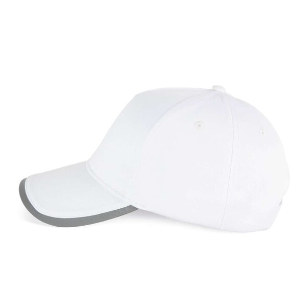 5-Panel Polyester Cap - White