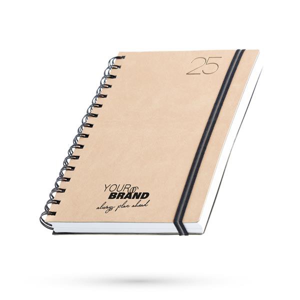 Agenda Quotidienne A5 - New York - Beige