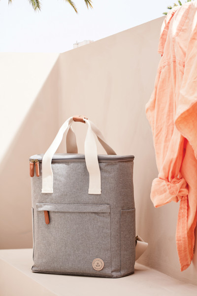 Vinga Sortino cooler backpack 16.5L, PET material - Grey