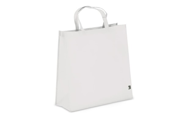 R-PET Sac de transport non tissé 45 x 18 x 45cm 75g/m² - Blanc