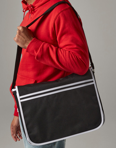 Retro Messenger - Black / White / ONE SIZE