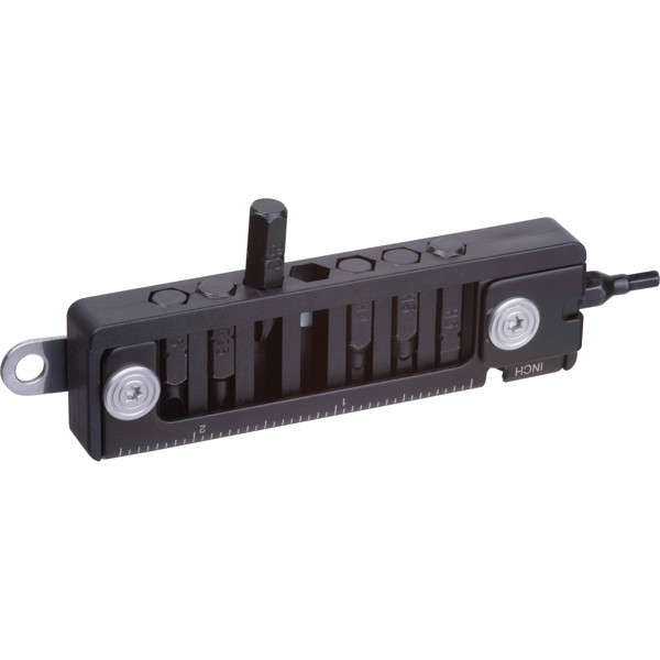 8-piece stainless steel multitool ADRIANA - Black