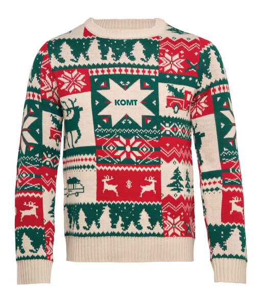 Christmas knitted sweater S-M Shimis