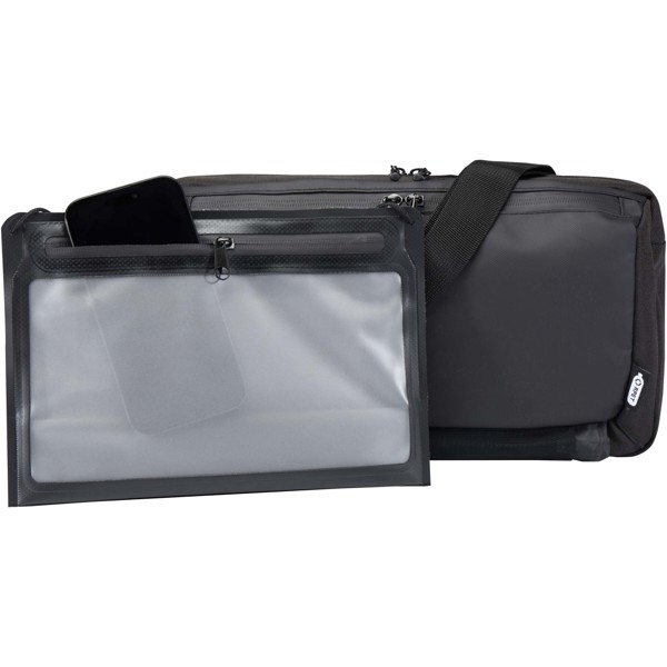 Roam GRS recycled modular sling bag - Solid Black