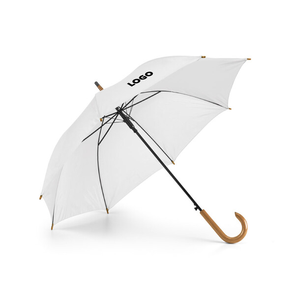 Parapluie manche en bois + impression