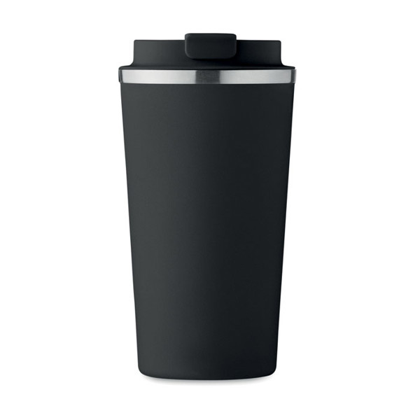 Double wall tumbler 510 ml Brace + - Black