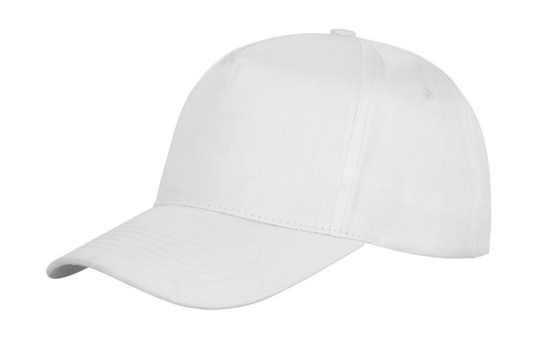 Houston 5-Panel Printers Cap - White / ONE SIZE