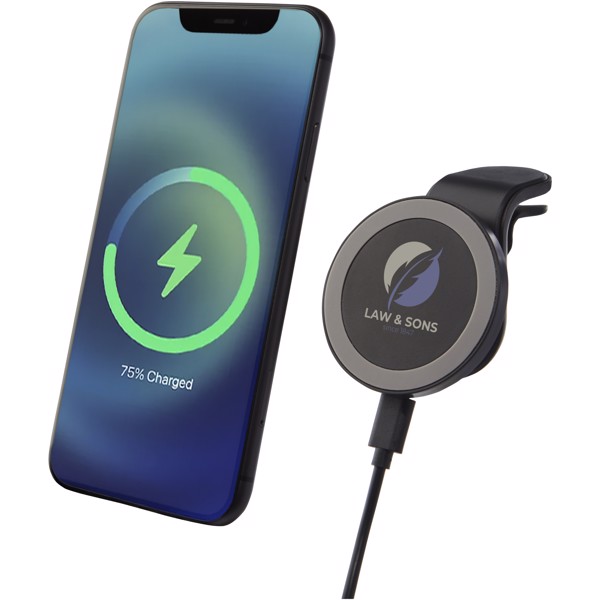 Magclick 10W wireless magnetic car charger