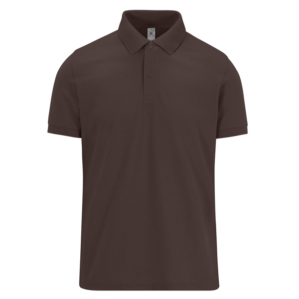 B&C My Polo 210 - 100% Algodão Optimium (Investindo Em Better Cotton) - Roasted Coffee / L