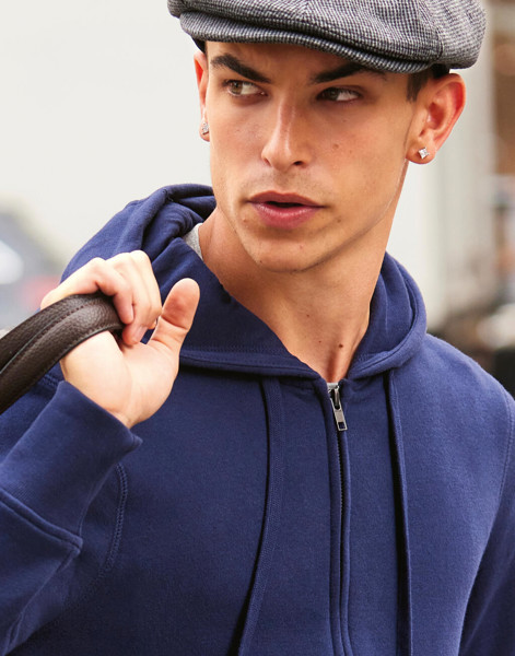 King Zipped Hood - White / 3XL