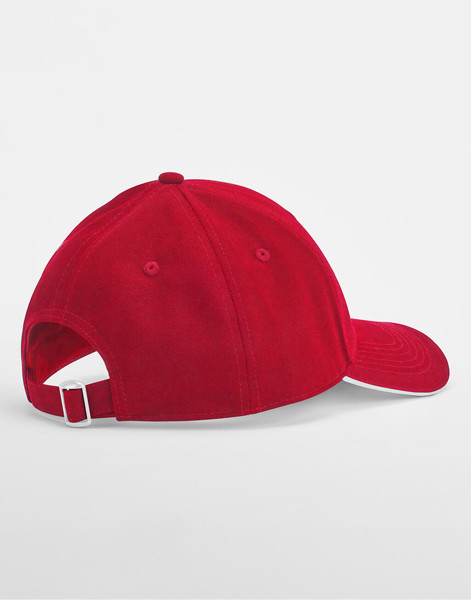 Earthaware® Clas. Org. Cotton 6 Panel Sandwich P. - White / French Navy / ONE SIZE
