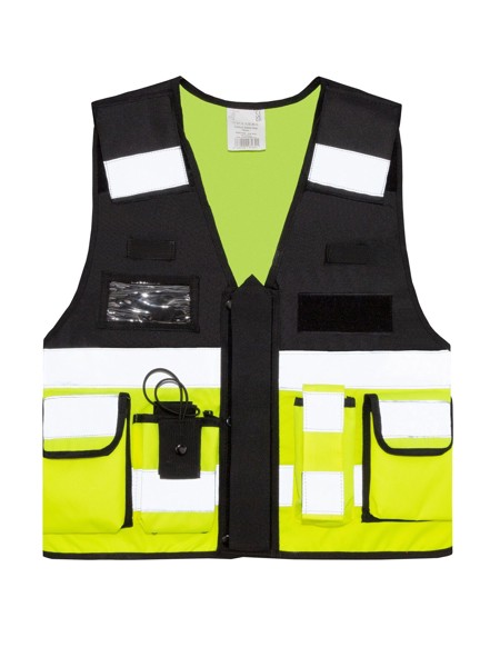 Tactical Safety Vest - Yellow / Black / M/XL