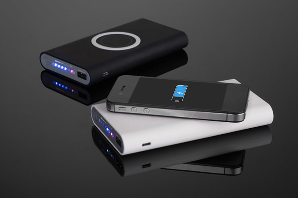 Power bank DOUBLE 8000 mAh - white