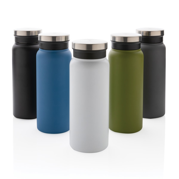 Termo fľaša z RCS recyklovanej ocele 600ml - Zelená