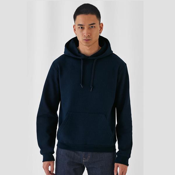 Sweatshirt B&C Id.003 280G - 80% Algodão (Investindo Em Better Cotton)/ 20% Poliéster Reciclado - Branco / S