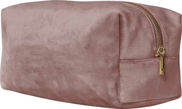 Velvet Accessory Bag BagBase | BG 716 - Rose Quartz / M