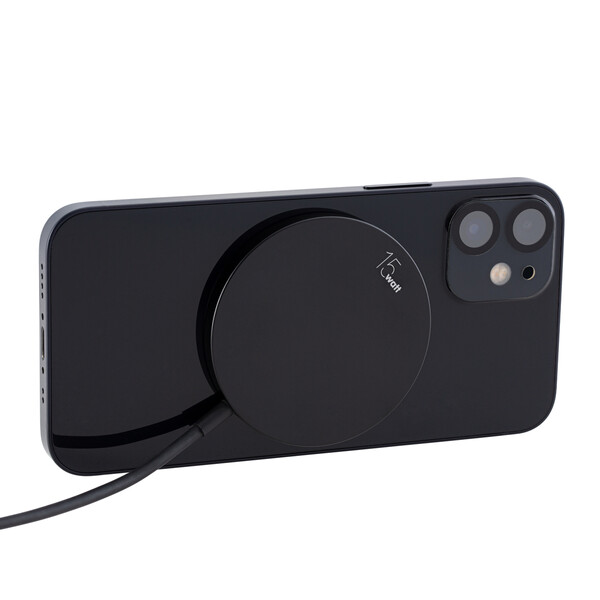 Chargeur sans fil magnétique COPPERNOVA - noir / 15 Watt