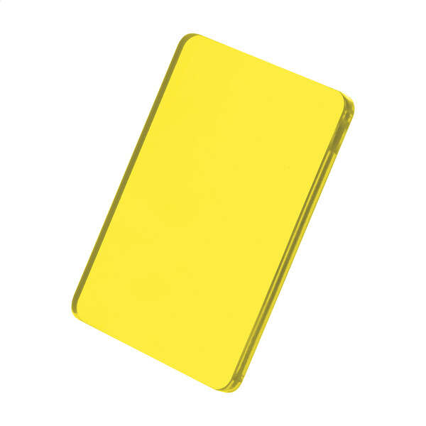 Porte-Clés CreaFob - Jaune Transparent