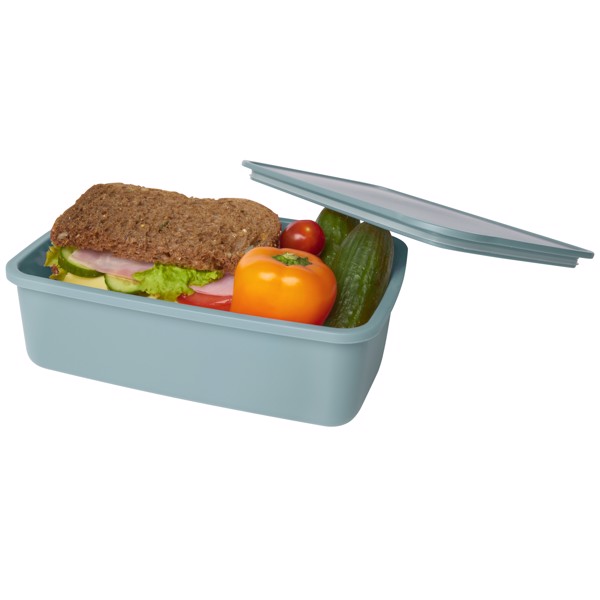 Boîte à lunch Dovi en plastique recyclé - Menthe