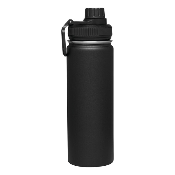 Insulated Drinking Bottle Army Style - Black