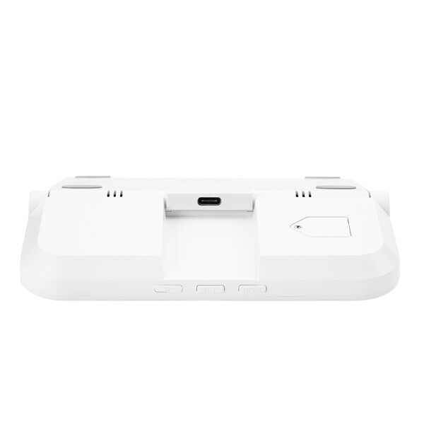 Chargeur sans fil rapide avec réveil BOXBURN - blanc