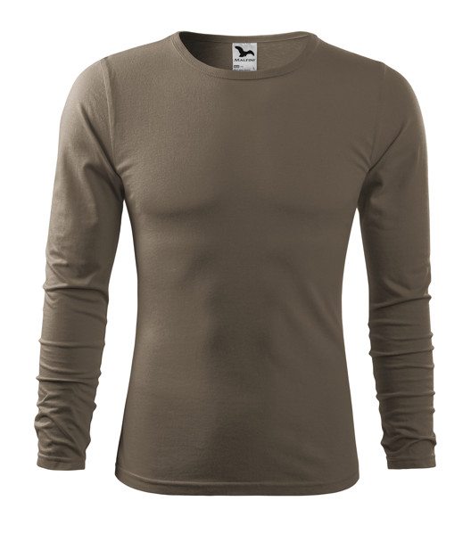 Triko Pánské Malfini® Fit-T Ls - Army / L