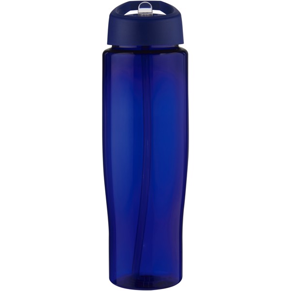 Bouteille de sport H2O Active® Eco Tempo de 700 ml avec couvercle à bec verseur - Bleu / Bleu