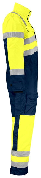 6202 HI VIZ COVERALL PADDED YELLOW C54