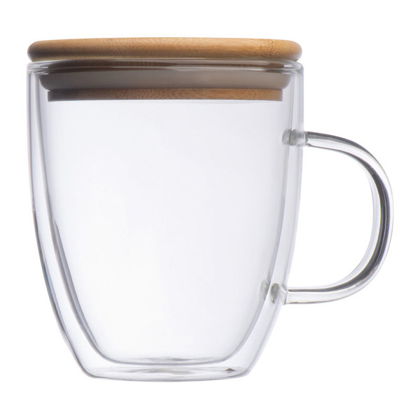 Double-walled Glass Cup Gerthe 350 ml