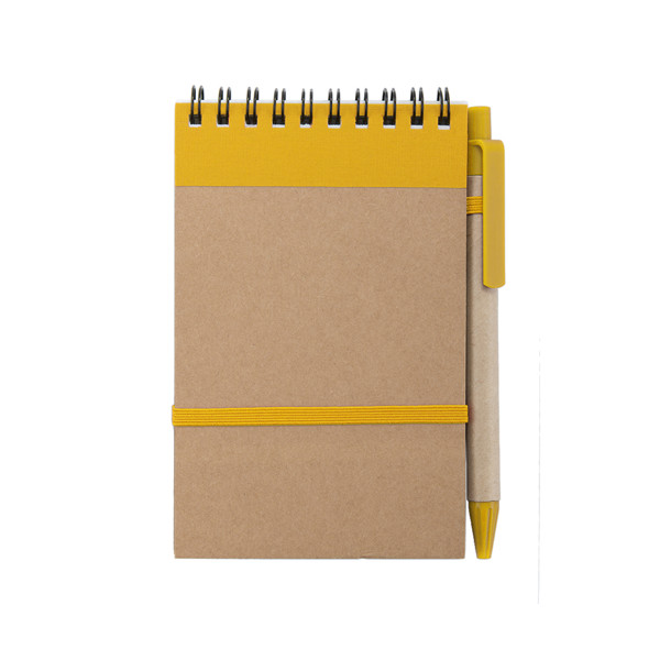 Libreta Ecocard - Amarillo