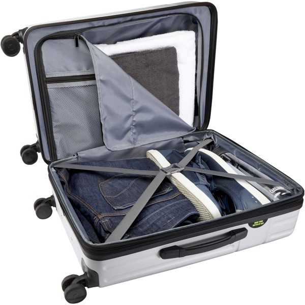 Rover 24" GRS recycled expandable trolley 70L - Silver