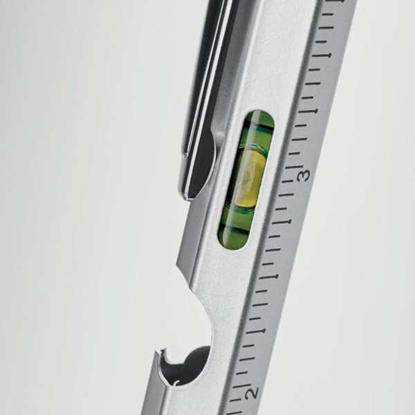 Spirit level pen with ruler Retool - Matt Silver