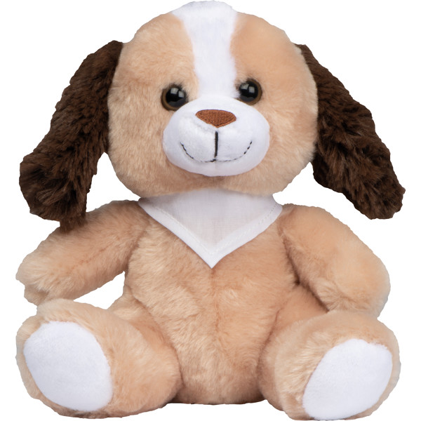 Plush toy dog CRISTOBAL - Brown