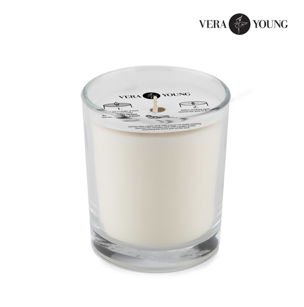 Soybean wax candle 170g - Plum & Patchouli - VERA YOUNG