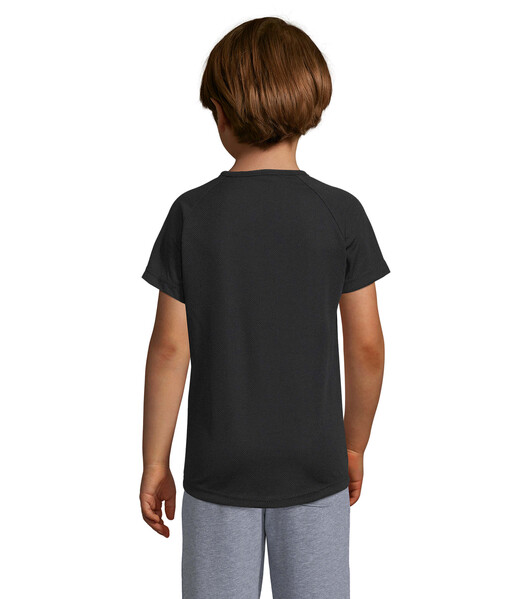 SPORTY T-SHIRT CRIANÇA 140g Sporty Kids - PretoXL
