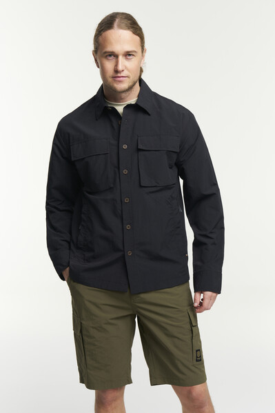 Authentic Overshirt Unisex Black XXL