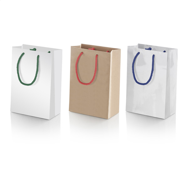 Creashop S paper bag 160x230x80 mm, PP handles