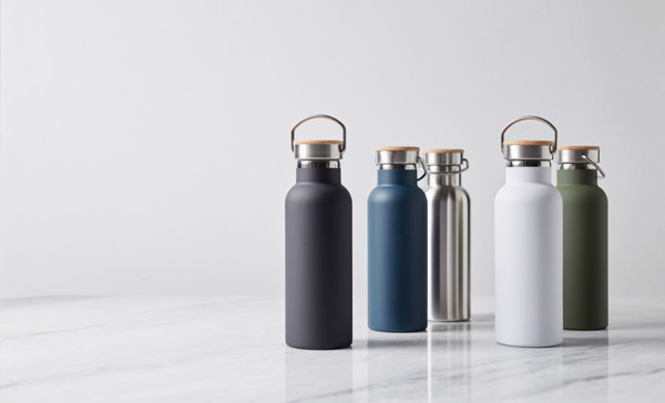 Vinga Miles vacuum thermos bottle, 500 ml - White