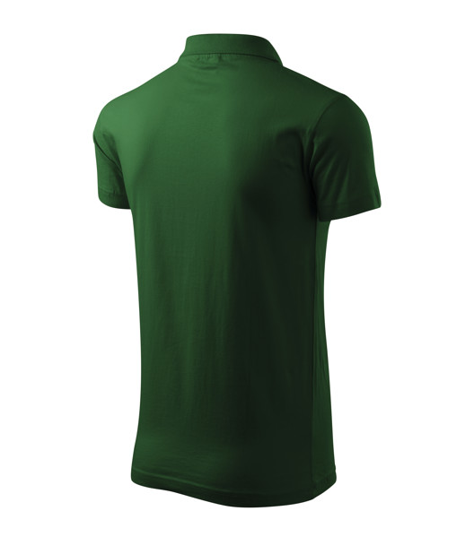 Polokošile Pánská Malfini® Single J. - Lahvově Zelená / 2XL