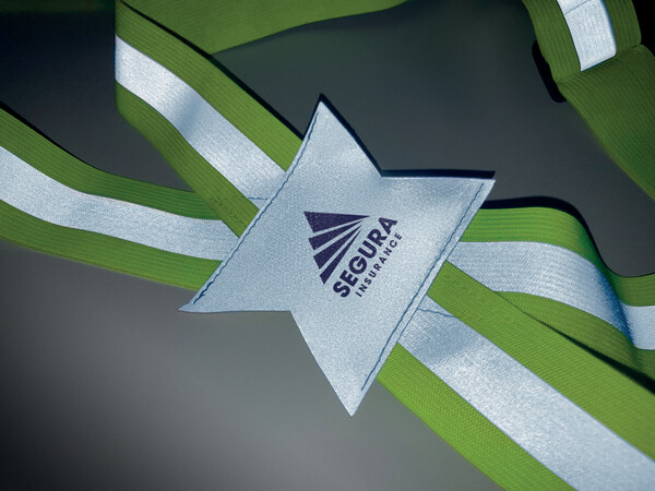 Reflective body belt Allvisible - Neon Green