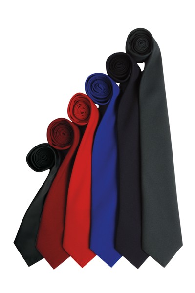 Plain Work Tie - Black