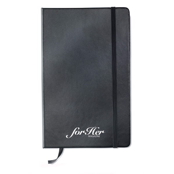 A5 notebook 96 plain sheets Arconot - Black