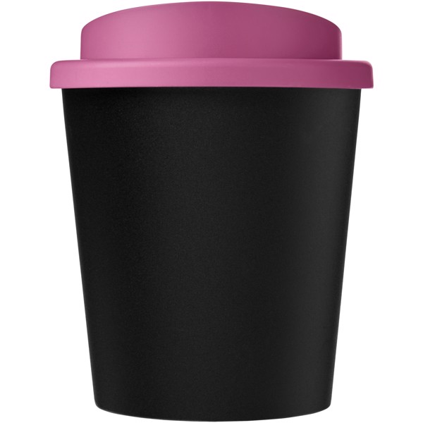 Bicchiere Americano® Espresso Eco da 250 ml in materiale riciclato - Nero / Magenta