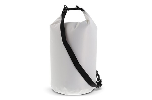 Ripstop dry duffel bag, 15L, IPX6 waterproof - White