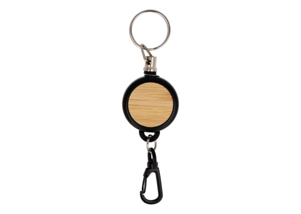 R-ABS &amp; Bamboo Card Holder - Black